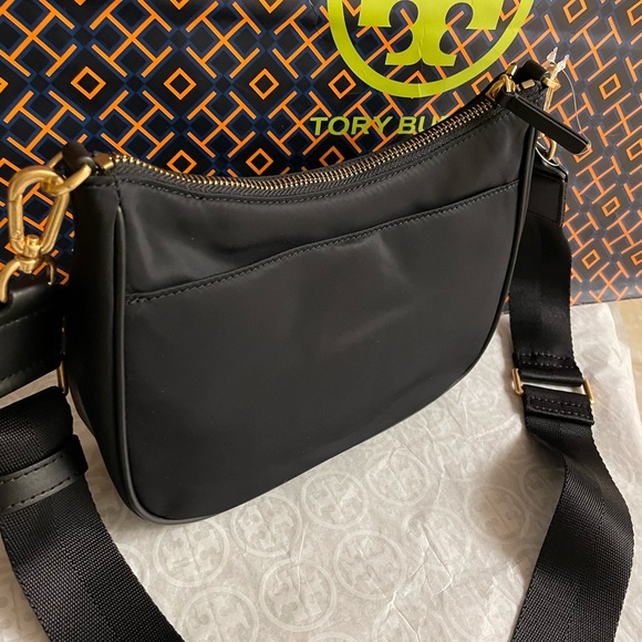 New , Tory Burch nylon web convertible crossbody - Picture 10 of 14
